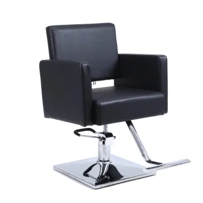 Muebles vintage de alta calidad, salón de peluquería moderno, silla de peluquero de belleza con pedal